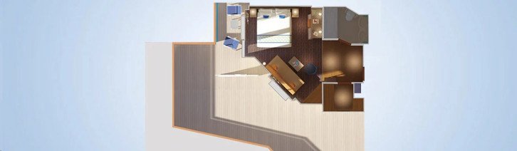 Junior Suite (Obstructed View) floor Plan