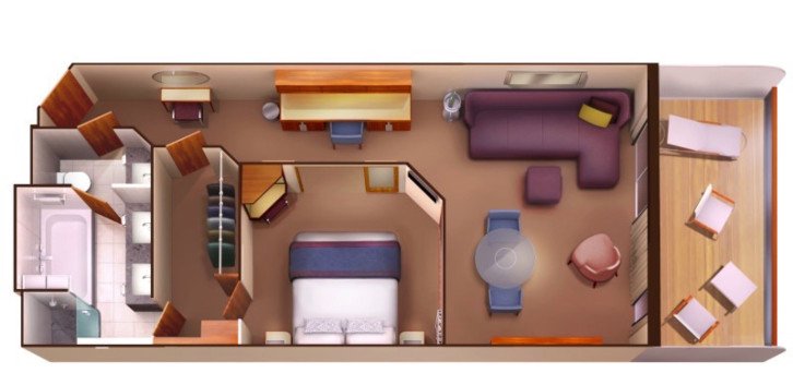 Penthouse Suite floor Plan