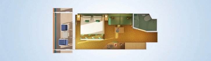 Cloud 9 Spa Balcony floor Plan