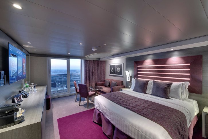 MSC Yacht Club Duplex Suite with Whirlpool