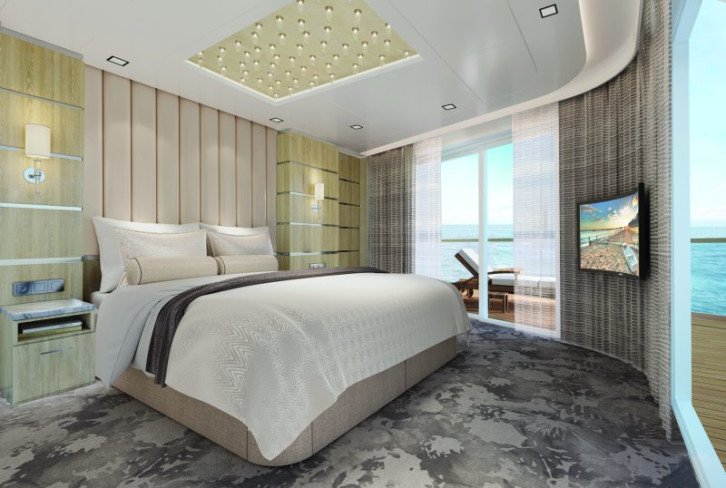 The Haven Deluxe Owner's Suite with Large Balcony