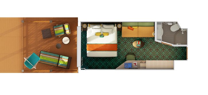 Solo Oceanview floor Plan