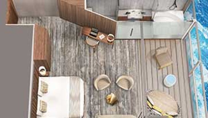 Ultimate Sky Suite with Infinite Veranda℠ floor Plan