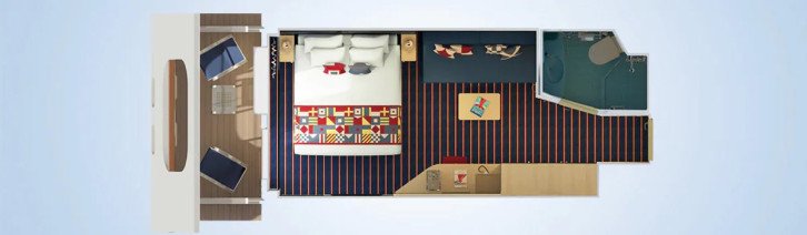Sky Junior Suite floor Plan