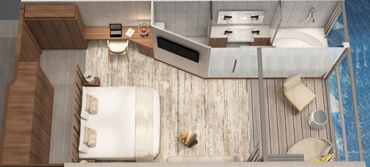 Premium Sky Suite with Infinite Veranda℠ floor Plan