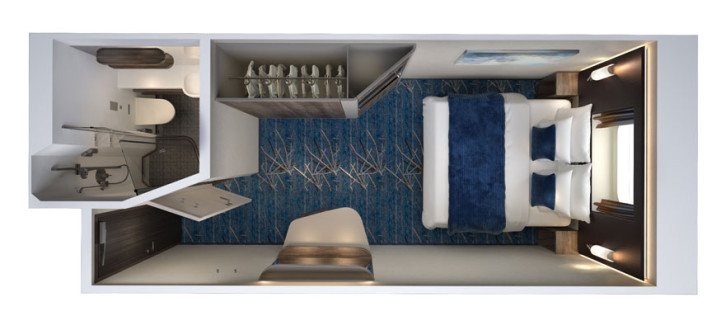 Oceanview with Picture Window floor Plan