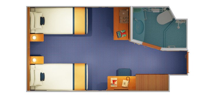 Deluxe Balcony Aurea floor Plan
