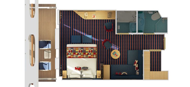 Family Harbor Suite floor Plan