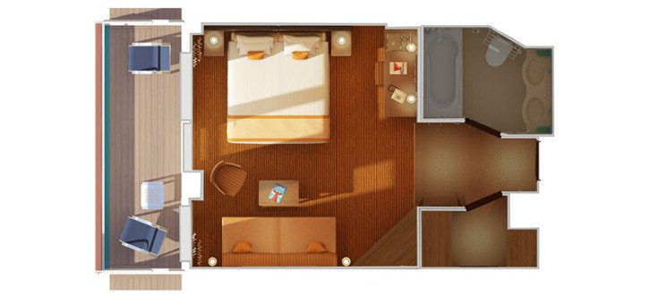 Ocean Suite floor Plan