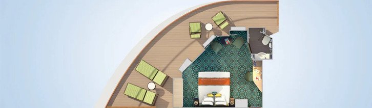 Havana Premium Vista Balcony floor Plan