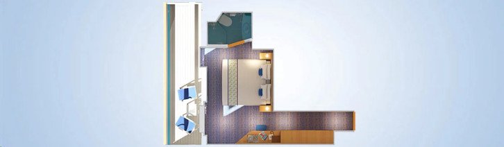 Premium Balcony floor Plan