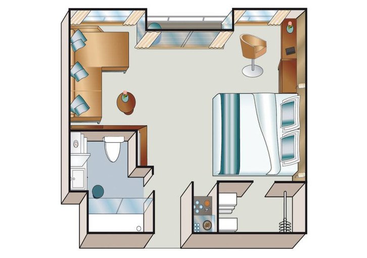 Junior Ocean View floor Plan