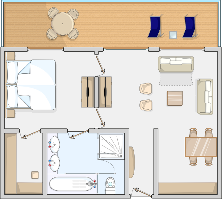 Executive Suite floor Plan