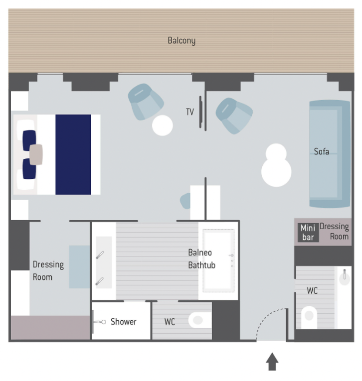 Posh Suite floor Plan