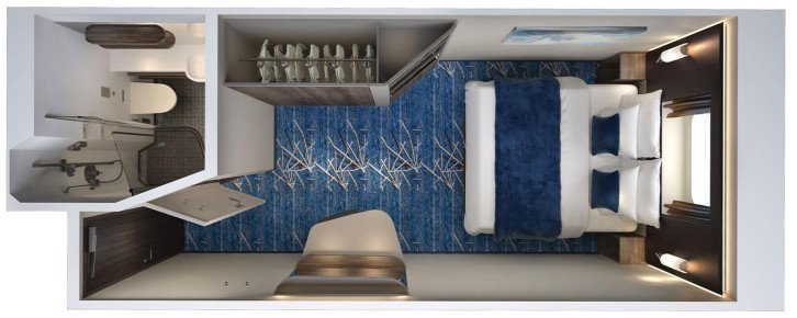 Solo Oceanview floor Plan