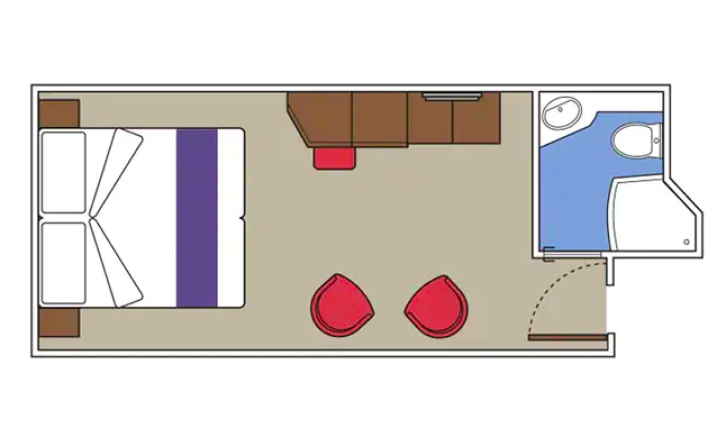 Studio Interior floor Plan
