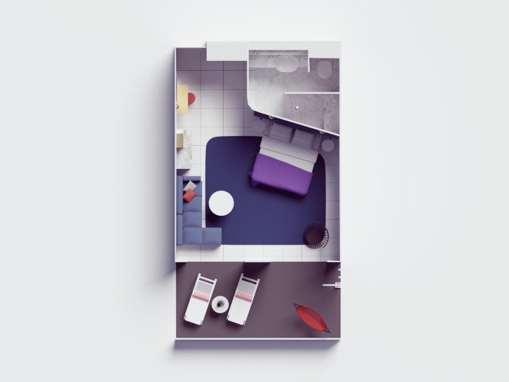 Gorgeous Suite floor Plan