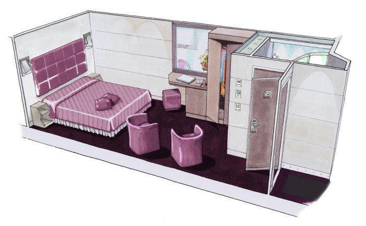 Aqua Sky Suite floor Plan