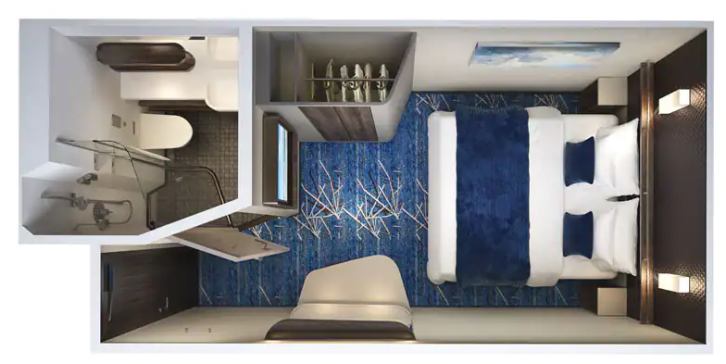 Sail Away Oceanview floor Plan