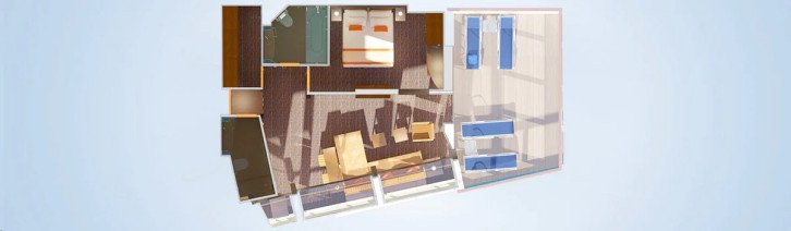 Captain's Suite floor Plan