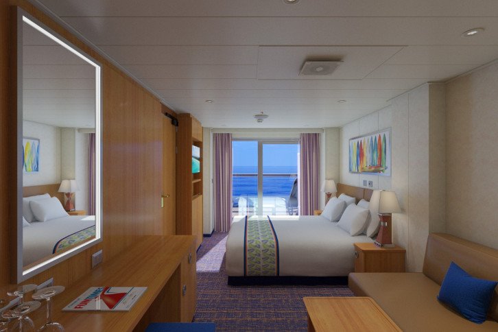 Aft-View Extended Balcony