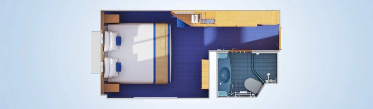 Interior with Picture Window (Walkway View) floor Plan