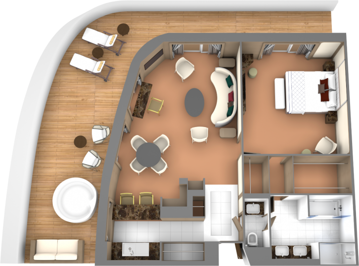 Signature Suite floor Plan