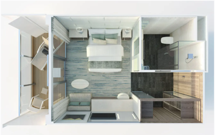 Classic Veranda Suite floor Plan