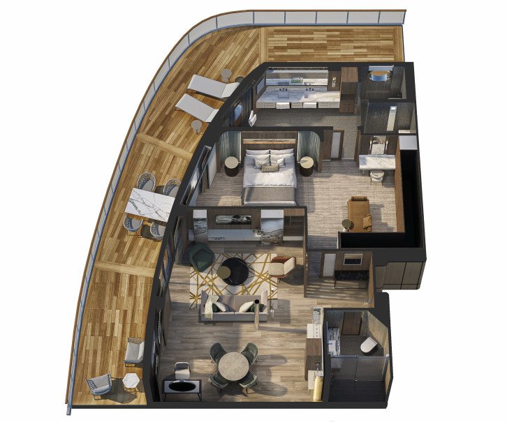 Vista Suite floor Plan