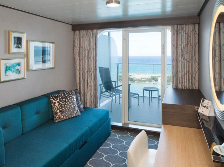 Spacious Ocean View Balcony