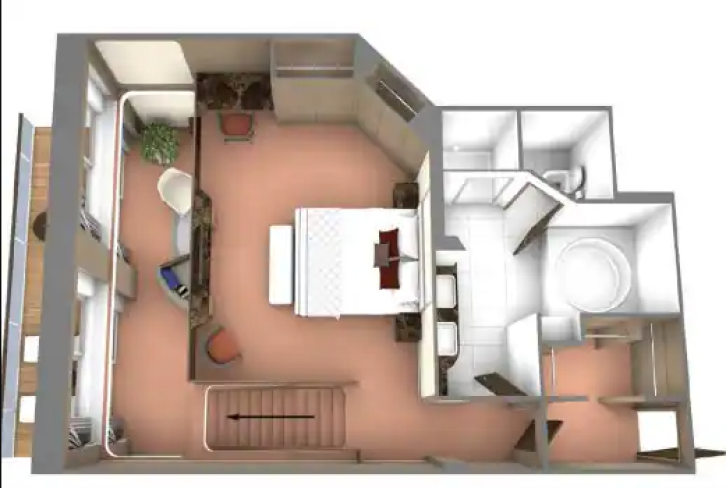 Grand Wintergarden Suite floor Plan