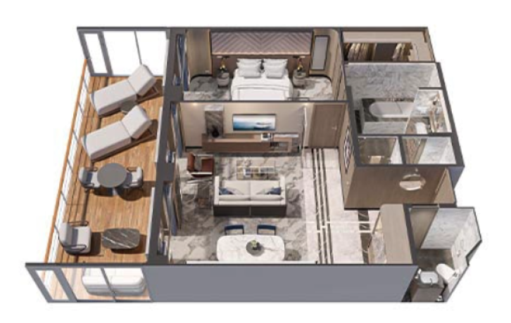 Grandeur Suite floor Plan