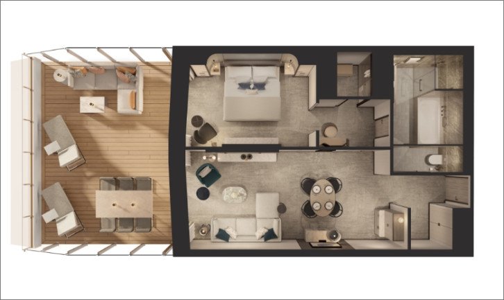 Suite floor Plan