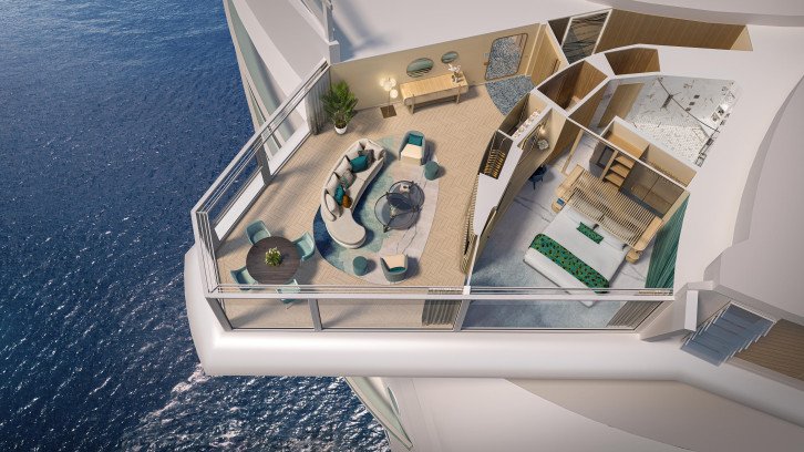 Deluxe Balcony floor Plan
