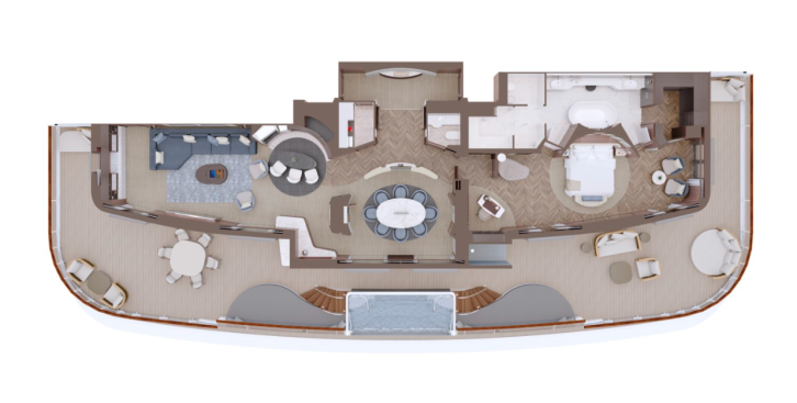 Owner's Residence floor Plan