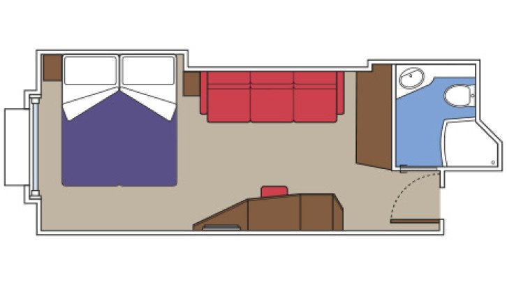 Deluxe Ocean View floor Plan