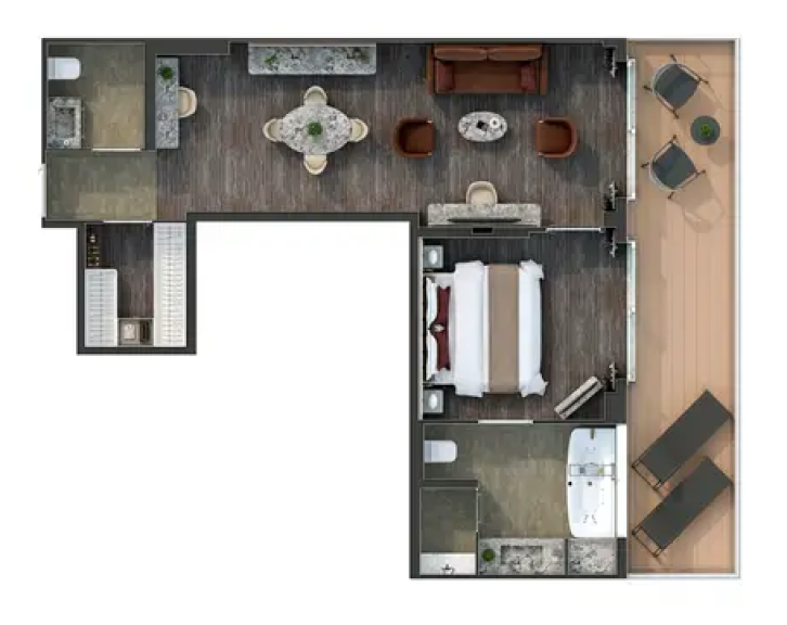Signature Suite floor Plan