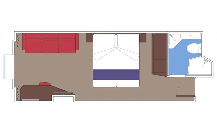 Deluxe Ocean View floor Plan