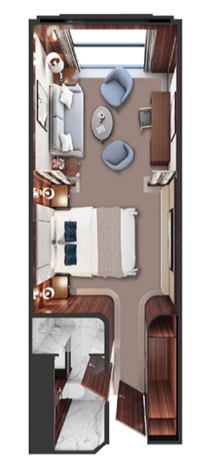 Penthouse Junior Suite floor Plan