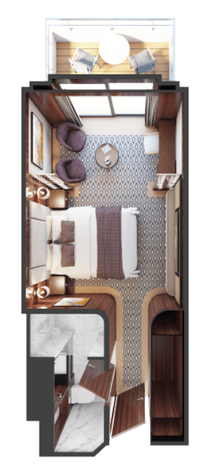 Ocean View Getaway floor Plan