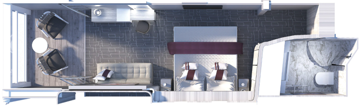 Inside Getaway floor Plan