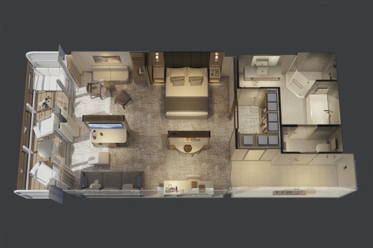 Signature Collections Suite floor Plan