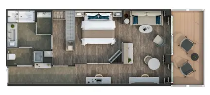 Premium Medallion Suite floor Plan