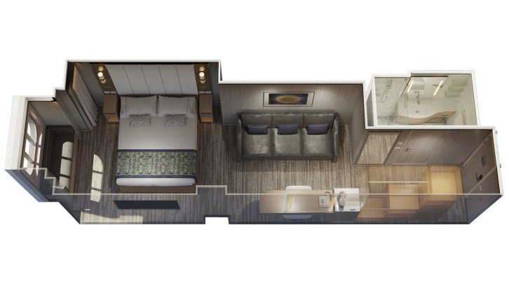 Premium Oceanview  floor Plan