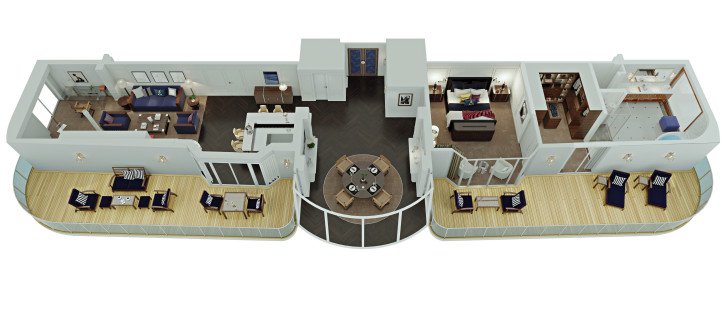 Owner's Suite floor Plan