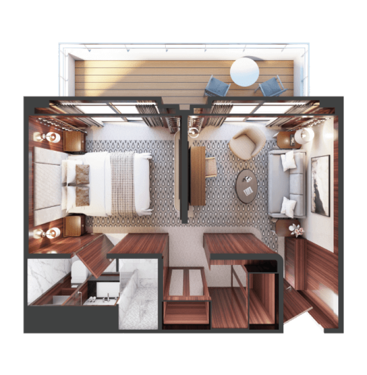 Journey Suite floor Plan