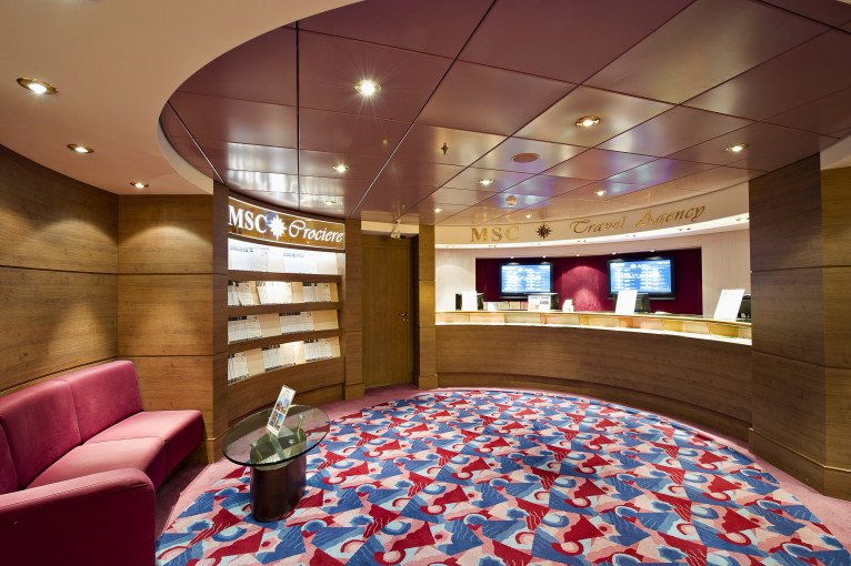 MSC Travel Agency on MSC Orchestra