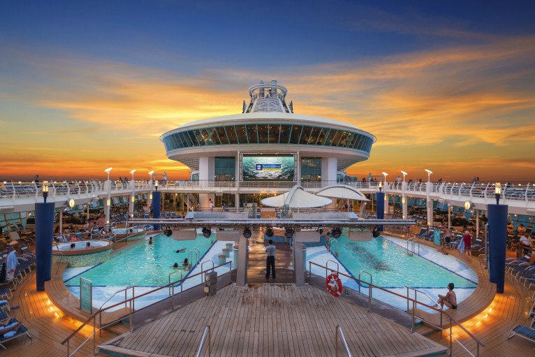 Pool Deck on Adventure of the Seas