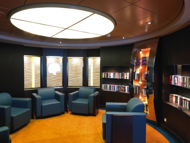 Cyber Library on MSC Fantasia