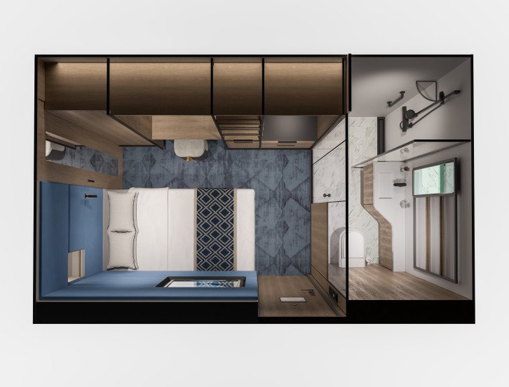 Studio floor Plan
